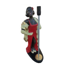 Design Sänger Figur Statue Skulptur Figuren Skulpturen Dekoration Jazz Musik Neu