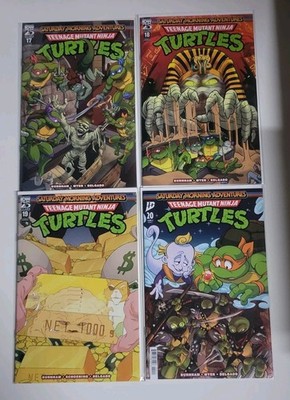 TMNT: SAT MORNING ADV II (2024) #17-20 VF+ COMPLETE CVR A ARC SET IDW PUBLISHING