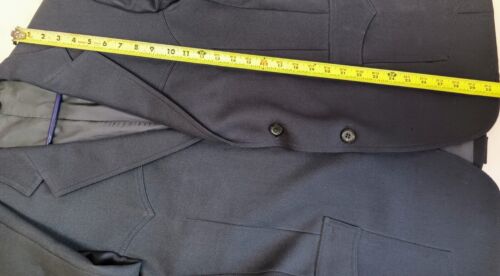 Giacca sportiva vintage anni 60 Levis Western blu scuro Rockabilly Yoke Back 42R - Foto 8 di 16