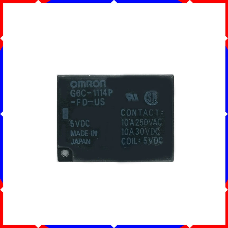 1PCS G6C-1114P-US 5VDC 12VDC 24VDC G6C-1114P-US-5VDC G6C-1114P-US-12VDC Omron - Image 3 of 4