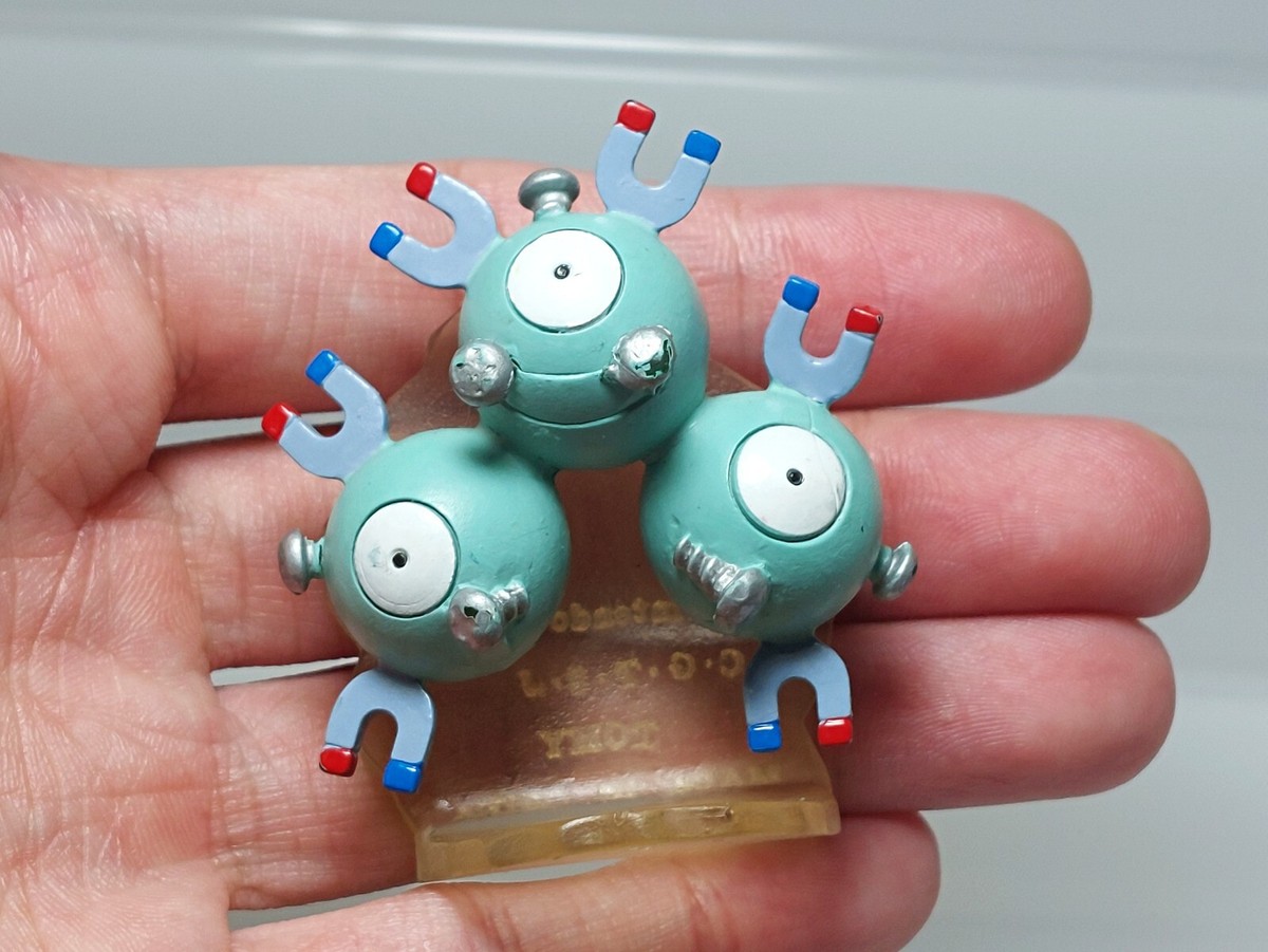 Magneton Rarecoil Pokemon Monster Collection Figure Tomy