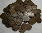1 ROLL OF 1918 S SAN FRANCISCO LINCOLN WHEAT CENTS FROM PENNY COLLECTION LOT SET