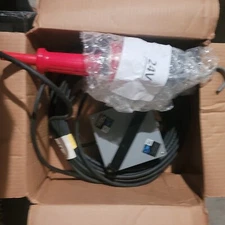 Larson Electronics Explosion Proof Hand Lamp Drop Light 120V- 24V AC - 50' Cord