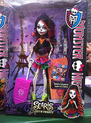 MONSTER HIGH Collection_SKELITA CALAVERAS Doll_Scaris City of Frights Series_MIB