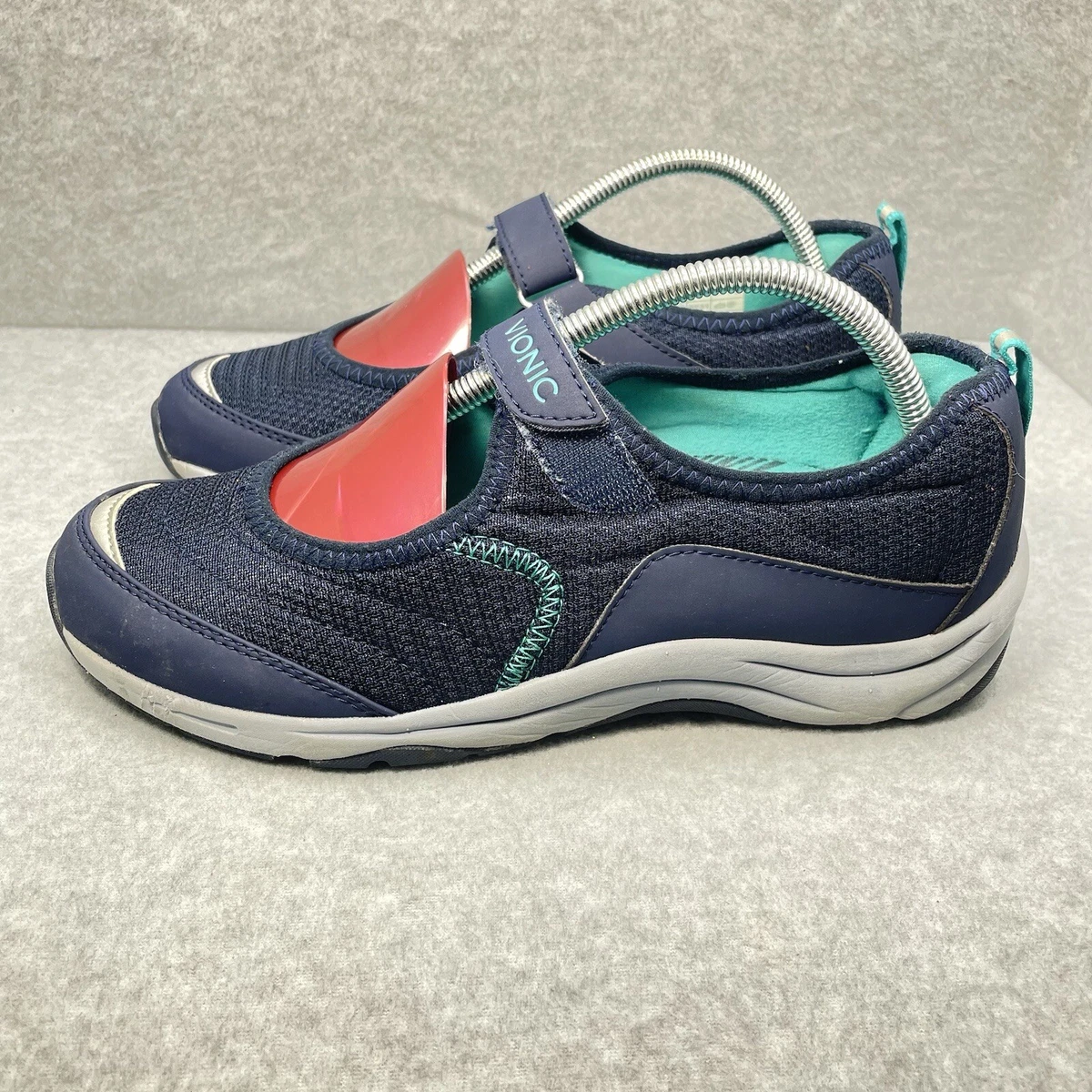 Vionic Sneakers Womens 9 Sunset Navy Blue Mary Jane Comfort Shoes