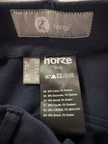 Horze Woman’s Active Silicone Grip Full Seat Breeches Equestrian Riding Pants 26 - Picture 3 of 9