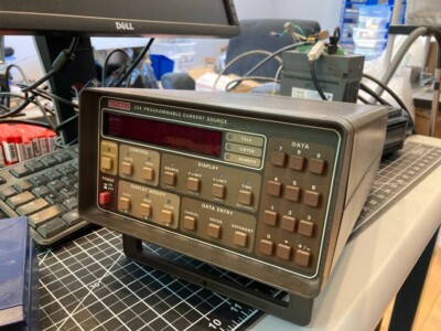 Keithley Model 224 Programmable Current Source. 20 uA to 101 mA, 5 nA step