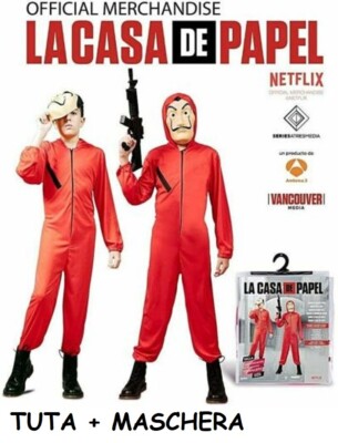 Carta Vestito Della Casa De Papel Costume Da Rapinatore La Casa Di