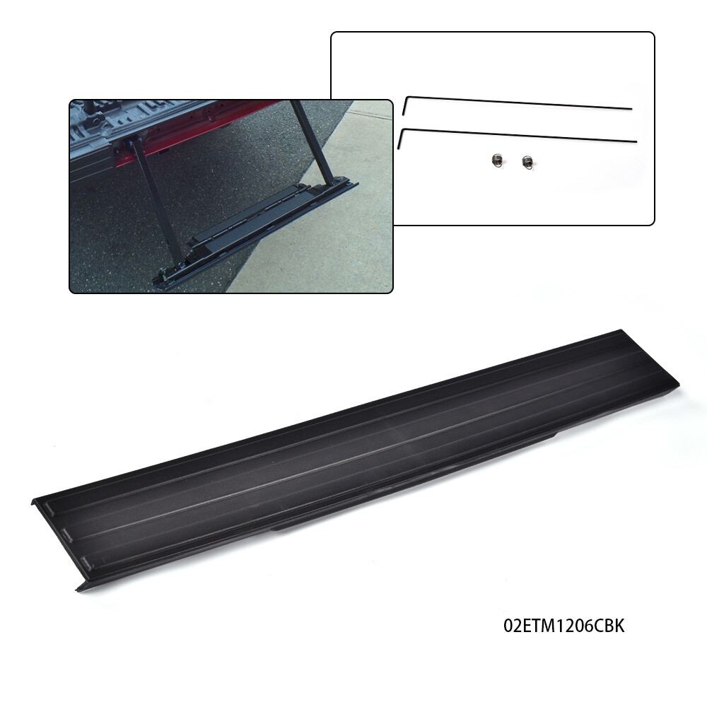 Fit For 09-14 Ford F150 Tailgate Flexible Flex Step Center Molding Cap Trim Pad 