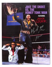 HONKY TONK MAN signed 8.5 x 11 signed Paper Print autographed wrestling wwf