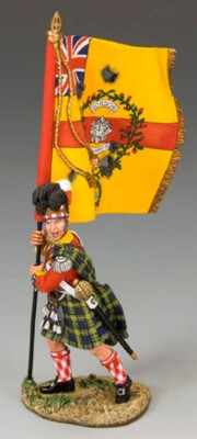 KING & COUNTRY THE AGE OF NAPOLEON NA227 GORDON HIGHLANDER REGIMENTAL COLORS