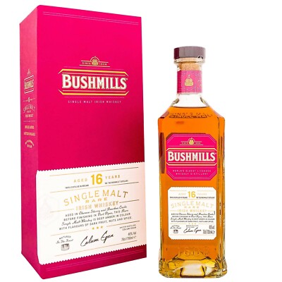 Bushmills Malt 16 Jahre Three Woods Whiskey aus Irland - 40 % Vol./ 0,7 L