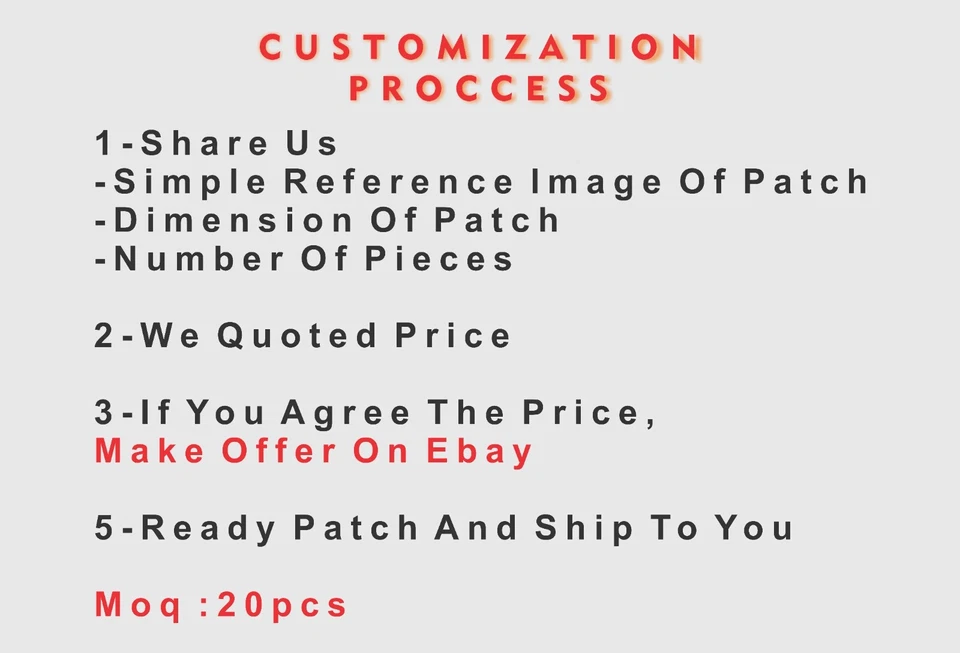 Custom Badges Embroidered Patch Personalized DIY Customized Patch - Image 2 of 4