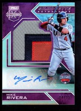 2016 ELITE EXTRA EDITION MIKE RIVERA USA AUTO PATCH #ED 4/15