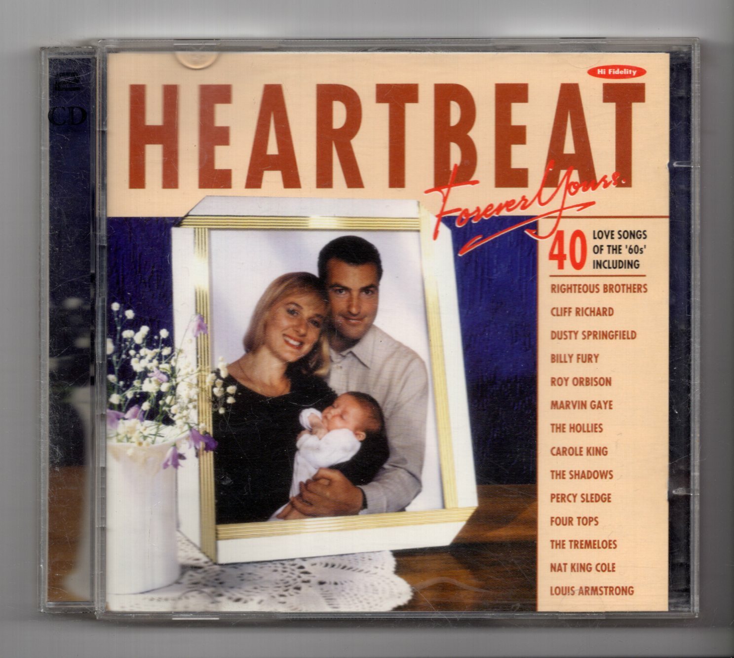 (KI577) Heartbeat, Forever Yours, 40 tracks various artists - 1995 double CD