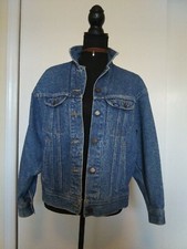 Vintage Lee Rider Blue Jean Jacket Mint Condition Size Small Made In USA Size M