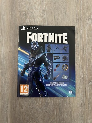 Fortnite Cobalt Star Bundle PS5 Playstation 5 Voucher / Code TOP + 1000 V-Bucks