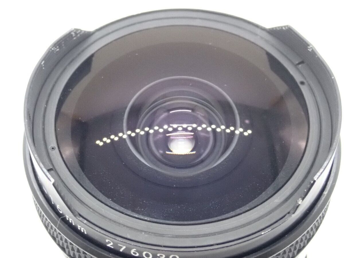 Near Mint】 Nikon Fisheye-Nikkor Auto 16mm F3.5 Non-Ai Near Mint】 Nikon Fisheye-Nikkor Auto 16mm F3.5 Non-Ai