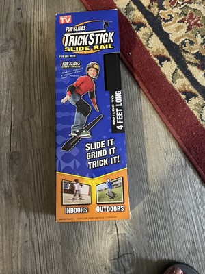 Fun Slide TrickStick Slide Rail! Fun Inside and Out! AS SEEN ON TV!