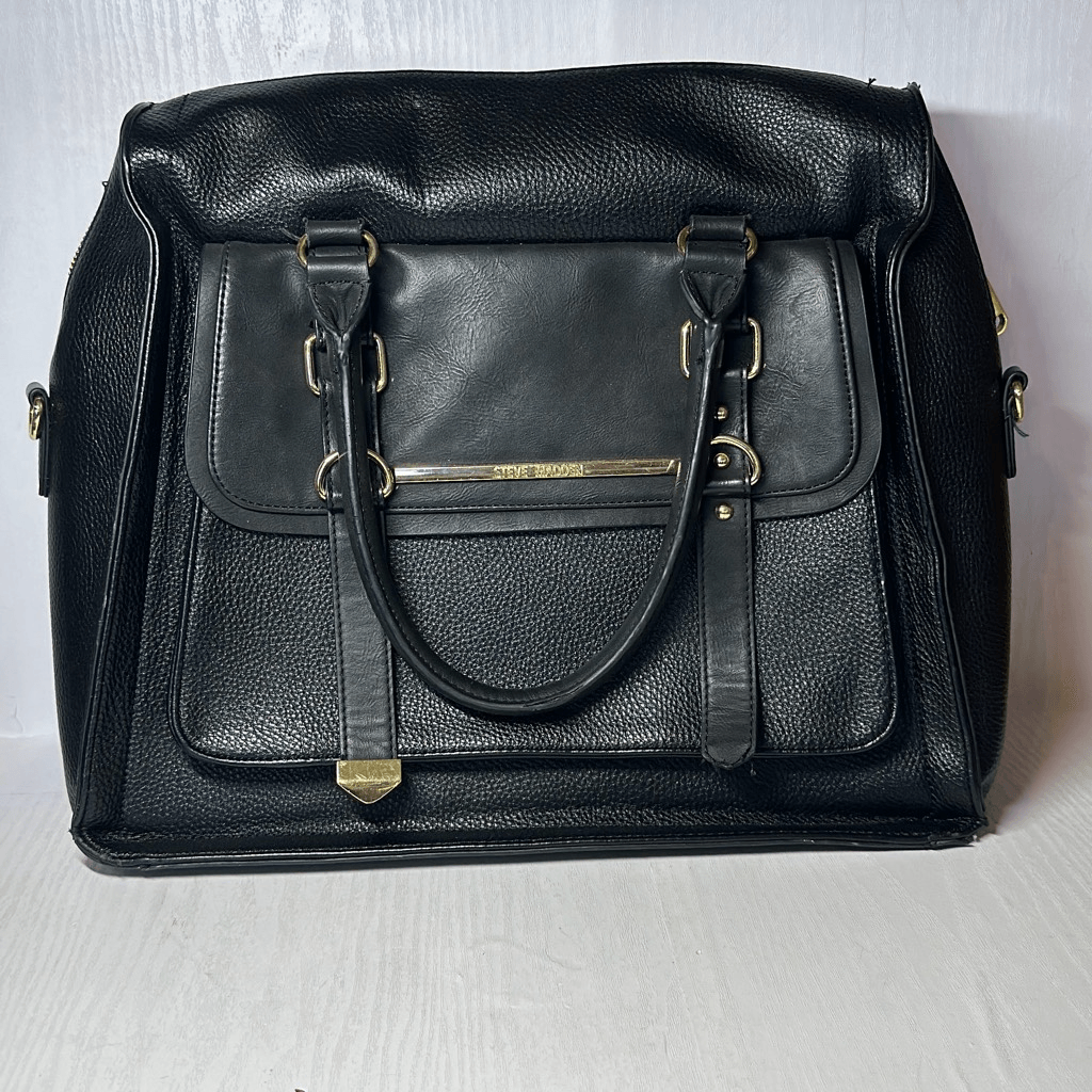 Steve Madden Laptop / Briefcase Bag | eBay Steve Madden Real leather laptop bag main image 2