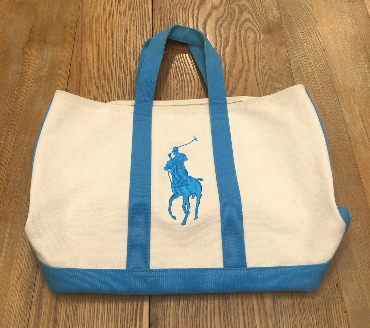 Polo Ralph Lauren Medium Canvas Tote Bag - Farfetch