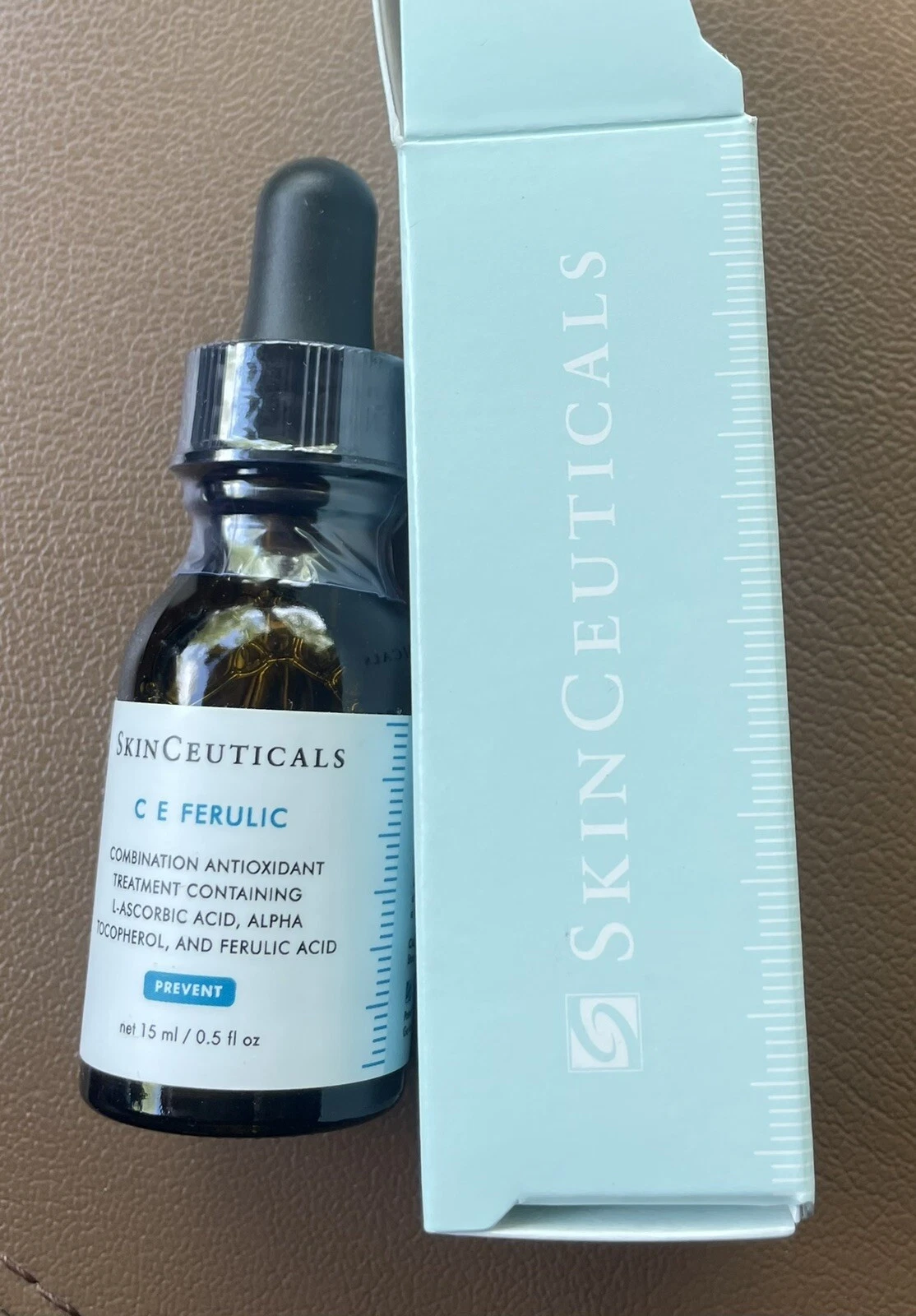 SKINCEUTICALS CE C E Ferulic SERUM Half Size .5 Oz Sealed Bottle Authentic*READ*