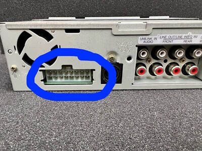 Sony Mdx-100rds Autoradio 16 Pin Molex Stecker Stromkabelbaum Kabel