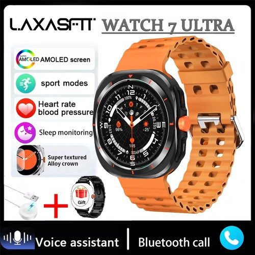 Watches 7 Smartwatch Bluetooth Talk HD AMOLED Screen Fitness Tracker Monitoring - 第 9/32 張圖片