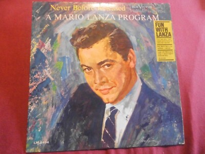Mario Lanza (3734) A Mario Lanza Program 1960 RCA Red Seal LM 2454 US-Pressung