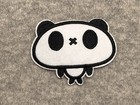 Panda Embroidery Iron On Patch Badge Cartoon Funny Cute China Bamboo Bear