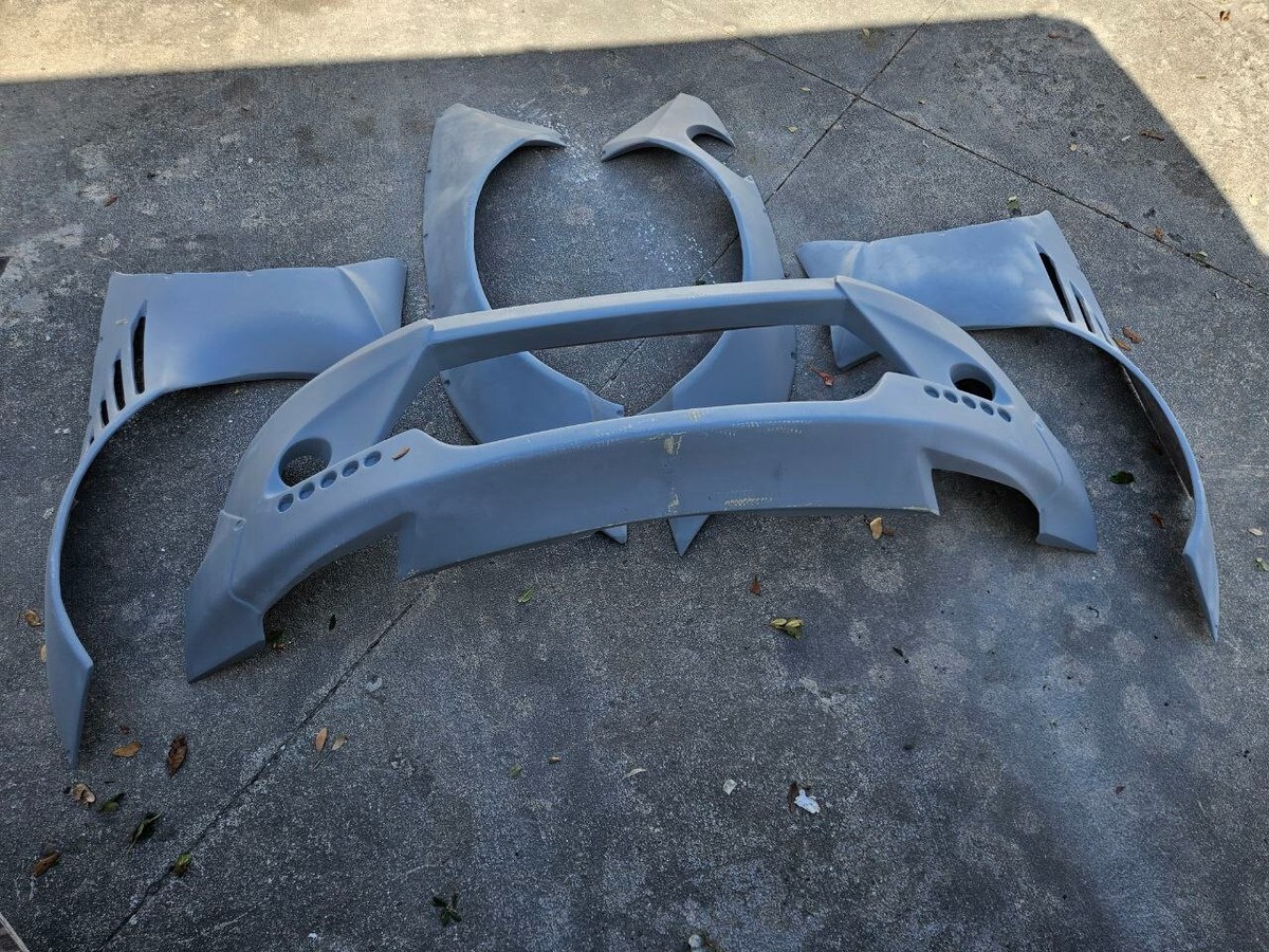 FIBERGLASS FOR Nissan TKYO Wide Body Kit 5pcs Z33 350Z JDM