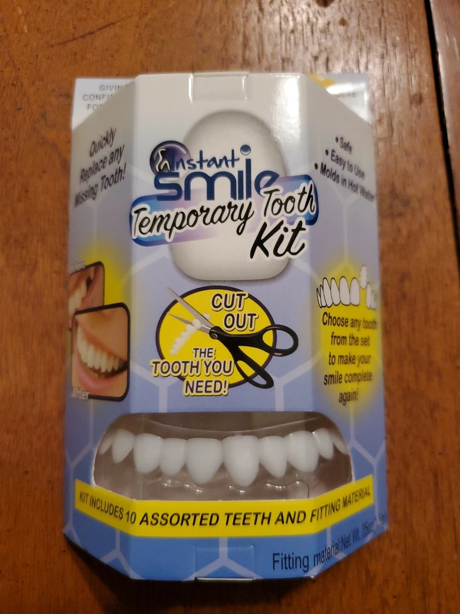 Instant Smile Temporary Tooth Kit How To Fit, An Easy, 54 OFF