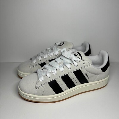 adidas Campus 00s Crystal White Core Black GY0042 Beige Damen Sneaker Retro 