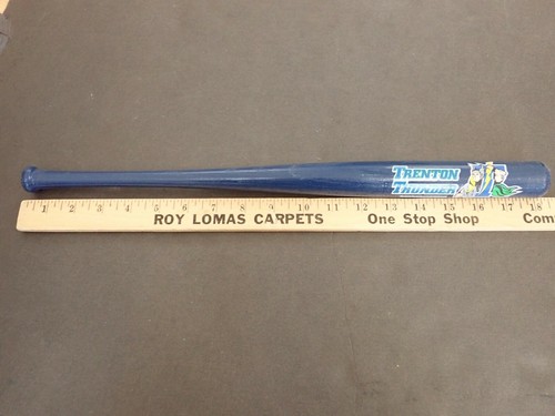 VINTAGE 2002 TRENTON THUNDER MINI SOUVENIR WOODEN BASEBALL BAT 18" - Picture 18 of 23