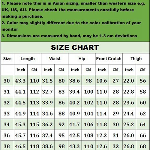 Men Bell Bottom Jean Slim Long Flares Denim Pants Retro 60s Bootcut Trouser Long - Picture 8 of 8