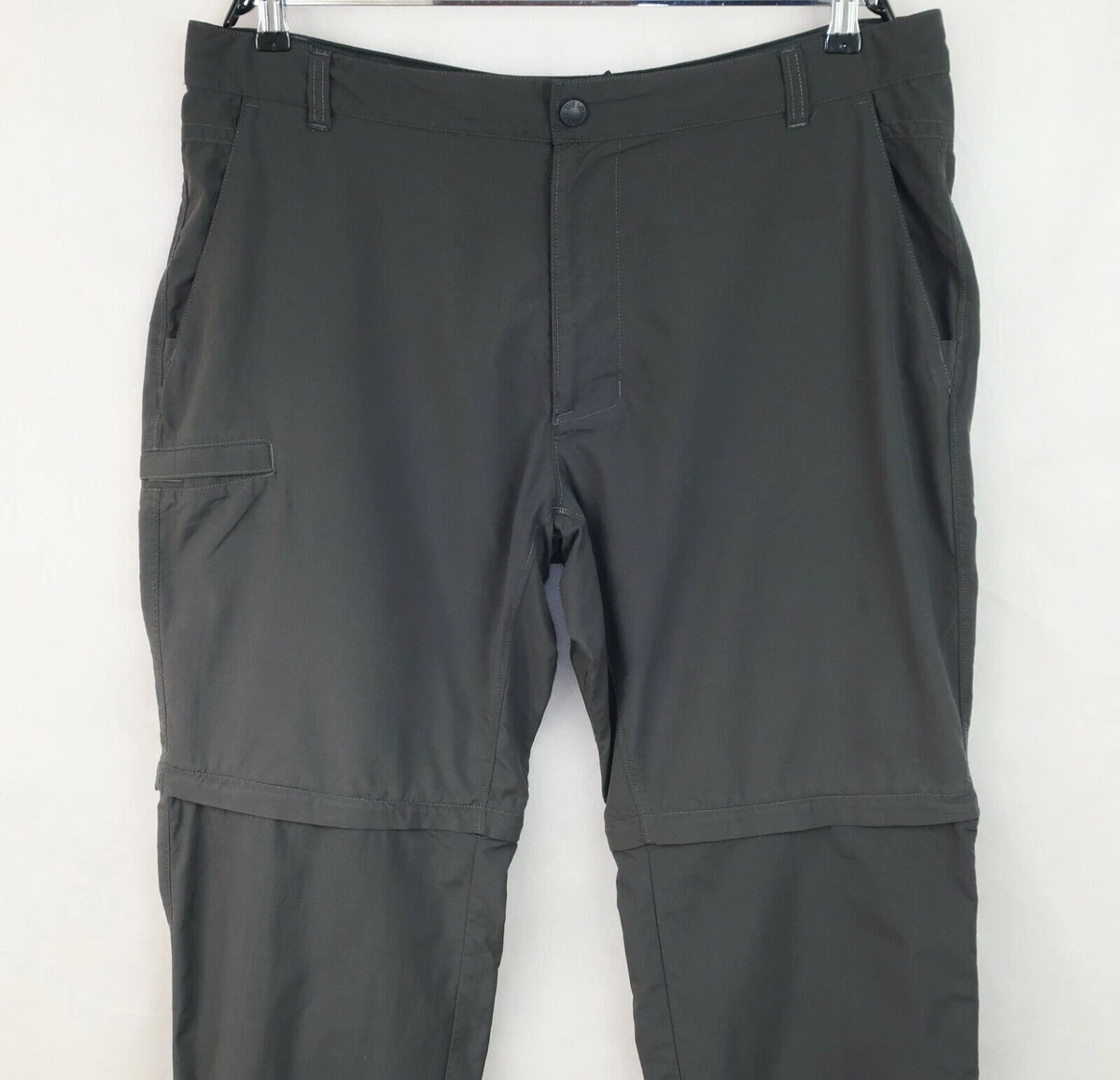 THE NORTH FACE MENS TREKKING HIKING PANTS SHORTS 2 IN 1 size W38