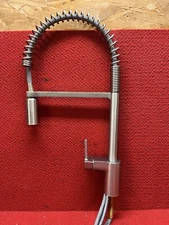 Used SS MOEN Align Pull-Out Spray  Kitchen Faucet 1.5 GPM Pre-Rinse #5923SRS