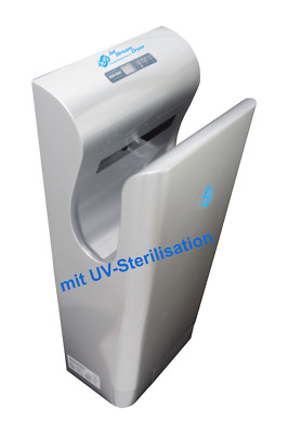 JSD Händetrockner UV clean Basic Silber, UVC-Bestrahlung, Hygiene HEPA-Filter