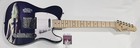 TAYLOR MOMSEN SIGNED CUSTOM GUITAR THE PRETTY RECKLESS GOING TO HELL JSA COA — photo 1
