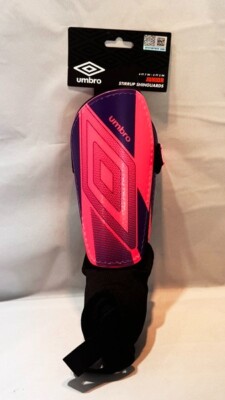 Brand New Umbro Junior Stirrup Soccer Shin Guards 4' 7''- 5' 3'' FREE SHIPPING