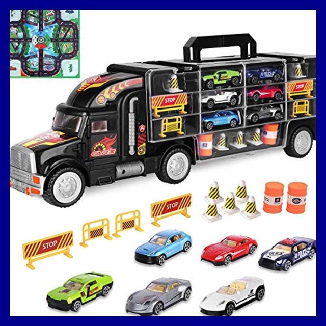 large car transporter toy