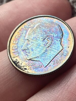 2017 P Roosevelt Dime Actual Coin Breathtaking Exceptional Unique