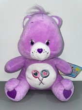 CARE BEARS 12" SHARE BEAR RARE VARIANT WITH TAGS "NOT FOR RESALE"