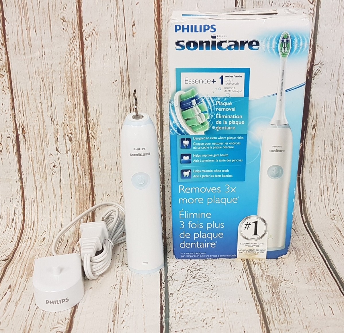 PHILIPS Sonicare Essence+1 Series HX3210B Sonic Toothbrush - WHITE