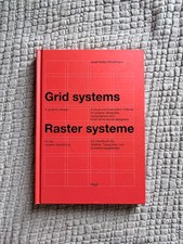 Grid Systems in Graphic Design Josef Muller-Brockmann Niggli Hardcover