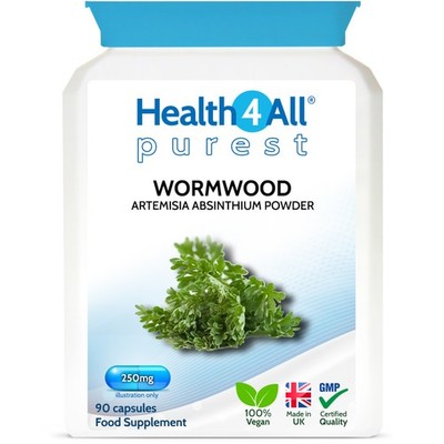 Wermut 250mg Kapseln | PARASITE DETOX CLEANSE | 100% Vegan