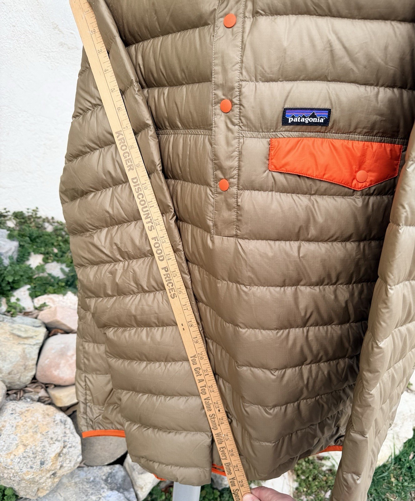 Patagonia Down Snap T Mens XL Puffer Pullover thumbnail 5