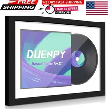 Vinyl Record Display Frame 16X22 Inches Display Record Album and 12.5X12.5 Album
