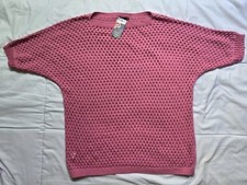 Made In Italy New Collection 3/4 Sleeve Tunic Stretch Top,one Size see Details