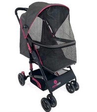 22  Buddy Buggies Foldable Pet Stroller - Shock Absorbing Frame with Storage ...